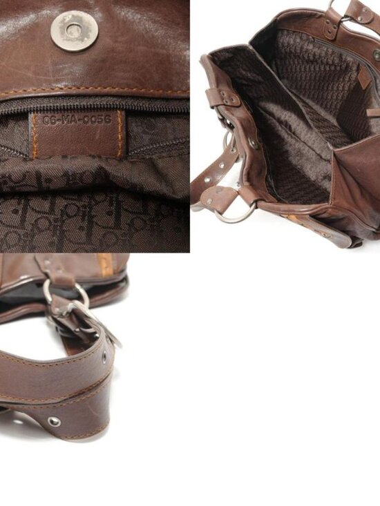 Dior Shoulder Bag Gaucho Leather - Picture 10 of 10